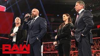 The McMahons to control Raw and SmackDown LIVE as a united front: Raw, Dec. 17, 2018