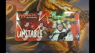 Unstable Booster Box I Predict which pack has a Full Art Foil Land