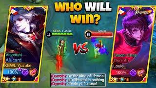 YUZUKE VS TOP GLOBAL DYRROTH TRASHTALKER! | WHO IS THE KING OF LIFESTEAL?! | (INTENSE MATCH!)