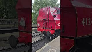 KWVR Steam Locomotive Reversing at Keighley Station 4k