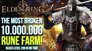 Elden Ring - By Far The Most Broken 10.000.000 Rune Farm Spot For Early & Late Game |Elden Ring Tips