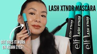 NEW e.l.f Cosmetics Lash XTNDR Mascara Review (Does it Work on Asian Eyes?)