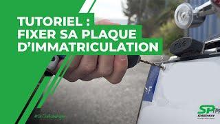 Tuto - Fixer soi-même sa plaque d’immatriculation Moto