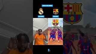 HALA MADRID Vs VISCA BARÇA #shorts #dance #music  #halamadrid #viscabarça #laliga