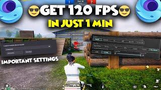 HOW TO GET 120 FPS PUBG MOBILE 3.2 EMULATOR PC GAMELOOP 2024 |