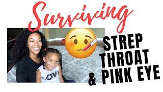 Surviving Strep Throat & Pink Eye | Logan got Sick | Jessika Fancy