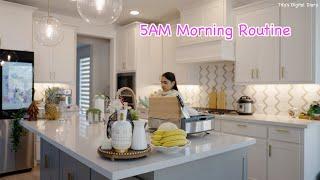 Morning Routine Starting at 5 AM  |Making simple Indian food | Vlog 