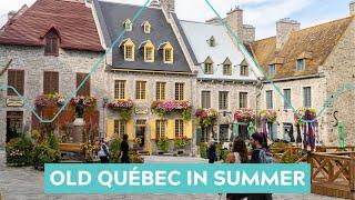 Summer in Old Québec City