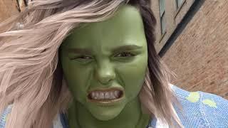 Chloë Giant She Hulk Transformation