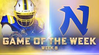 Ponitz Panthers - Northwest Knights  |  Game of the Week  |  Week 8  |  DPS-TV