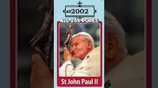 All 266 Popes throughout History