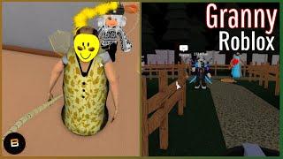 Granny roblox gameplay with friends.