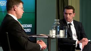 POLITICO's interview with Valdis Dombrovskis