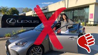 I REGRET BUYING MY NEW LEXUS?!