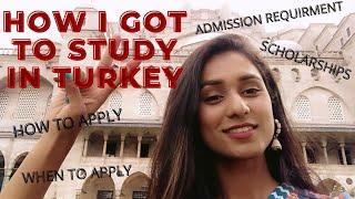 STUDY IN TURKEY - HOW TO APPLY + SCHOLARSHIPS