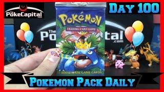 Pokemon Pack Daily BASE SET Booster Opening Day 100
