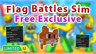 [UGC LIMITED] Flag Battles Simulator | Auto Fight / Free Exclusive Pets Script