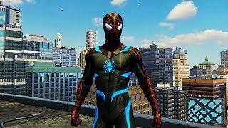 Spider-Man PS4 - Secret War Suit Free Roam Gameplay