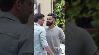 Virat Kohli meets Vikas khanna ( famous indian chef ).#viratkohli #shorts