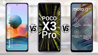 Redmi Note 10 Pro Max Vs Poco X3 Pro Vs Motorola Moto G60