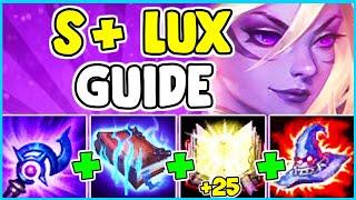 HOW TO PLAY LUX MID & SOLO CARRY In Season 10 | Lux Guide S10 - League Of Legends