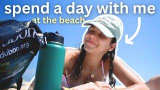 a day in my life *the beach, reading, and shopping*