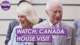 WATCH: The King and Queen's Special Visit to Canada House in London