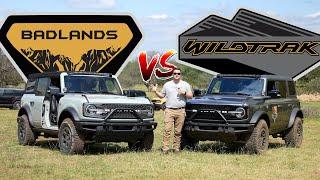 Bronco - Badlands VS Wildtrak - What's the difference?