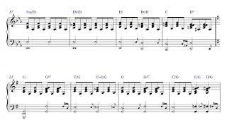 Genesis - Afterglow - Piano Sheet Music + PDF