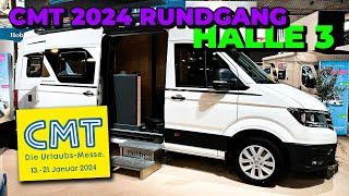 CMT 2024 Exklusiver Rundgang Halle 3 - Von Adria bis Westfalia