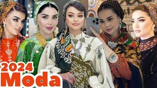 2024 Turkmen owadan moda koynek fasonlar/ Dresses for women
