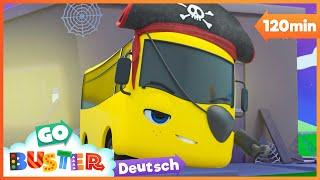 Buster steckte fest! Probleme in der Autowaschanlage | Go Buster Deutsch | Cartoons für Kinder