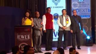 GJTCI EXCELLENCE AWARDS 2014 to GRT Jewellers for LIFE TIME ACHIEVEMENT in Gem and Jewellery Trade