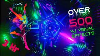  VJ Loops Party Lights – 3 HOURS of 500+ Epic Visual Effects for Ultimate Party Experience!  4K