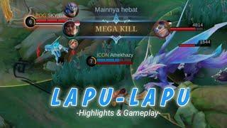 Highlights & Gameplay Lapu - Lapu Exp Laner | MLBB