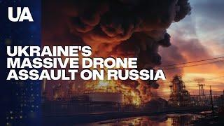 Ukraine's Massive Drone Strikes Hit Russian Oil Refineries