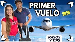 Es Tú Primer Vuelo en AVIÓN? Tienes que VER este Video️ (Consejos y Pasos para Principiantes)