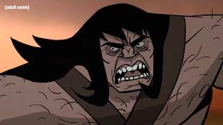 Spear, Fang and Kamau Are Forced To Battle | Genndy Tartakovsky's Primal | adult swim