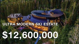 [SOLD] Soaring Waters - $12,600,000 Ultra Modern Mountain Ski Estate in Park City, Utah