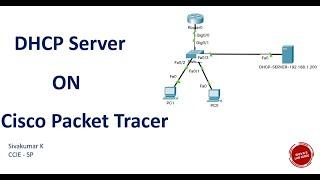 How to configure DHCP server in Cisco Packet tracer