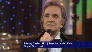 Johnny Cash - Ring of Fire (Peter Alexander Show 23.12.1992)