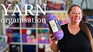 Organizing My Yarn Stash | Tips & Tricks for Crafty Creators 