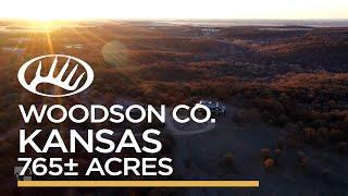 Woodson County, KS 765± Acres