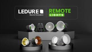 Remote Control Lights | Ledure Lighting Limited #lightingdesign #lightinginnovation