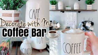 SUMMER DECORATE WITH ME| COFFEE BAR| COFFEE STATION IDEAS