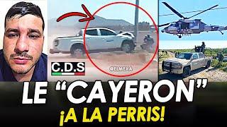 ¡¡DE PELICULA!! CAPTAN PERSECUCIÓN de HELICÓPTERO ARTILLADO contra "LA PERRIS" en ANGOSTURA.