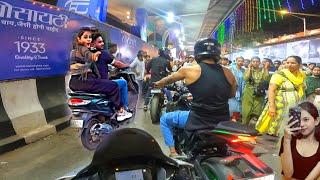 BodyBuilder with Superbike at Lalbagh Ganpati️