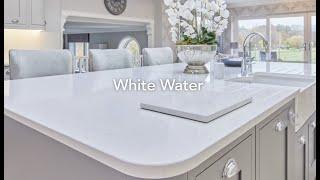 CRL Quartz White Water Kitchen Worktop Installation