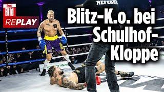 Fame Fighting: Mike Heiter – Eric Sindermann | Der Blitz-K.o im Replay