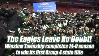 Winslow Township 35 Phillipsburg 0 | Football | Group 4 State Final | Cam Miller 67yds & 2 TDs!